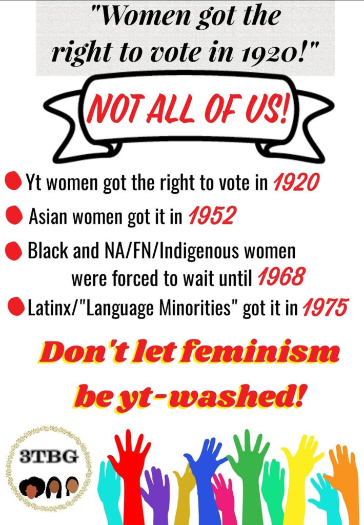 Don't let feminism be yt-washed!